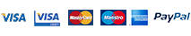 Debit & Credit Cards accepted by Speckyfoureyes
