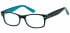 SFE-8165 in Black/clear turquoise