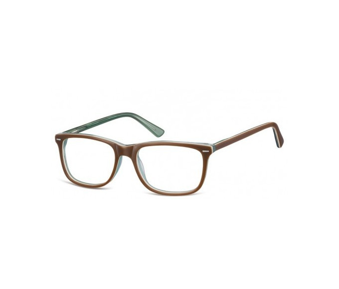 SFE-8262 in Brown/Transparent Green