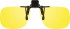 Polarised Clip-on Sunglasses in yellow