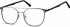 SFE-9761 Glasses in Gunmetal/Black