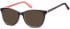 SFE-9792 Sunglasses in Black/Peach
