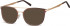 SFE-9761 Sunglasses in Dark Brown /Gold