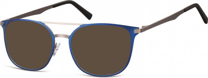 SFE-9761 Sunglasses in Dark Blue /Gunmetal