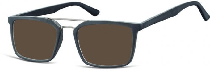 SFE-9803 Sunglasses in Clear Dark Grey