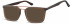 SFE-9803 Sunglasses in Clear Dark Brown