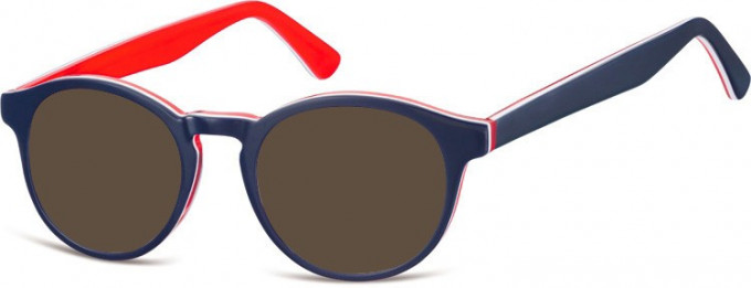 SFE-9829 Sunglasses in Blue/Red