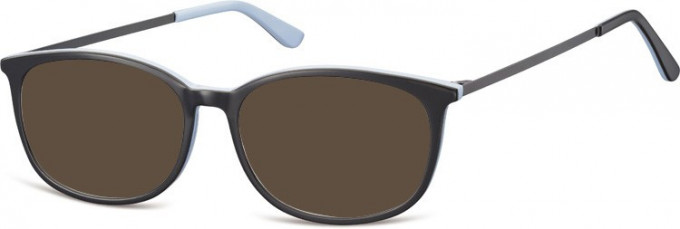 SFE-9785 Sunglasses in Black/Grey