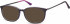 SFE-9785 Sunglasses in Dark Purple/Clear Purple