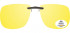 SFE-9832 Polarized Clip on Sunglasses in Yellow