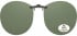 SFE-9834 Polarized Clip on Sunglasses in Smoke