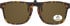 SFE-9838 Polarized Clip on Sunglasses in Turtle/Brown