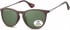 SFE-9859 Polarized Sunglasses in Brown/G15