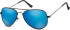 SFE-9902 Sunglasses in Matt Black/Blue