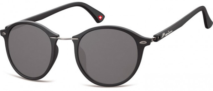 SFE-9908 Sunglasses in Black/Smoke