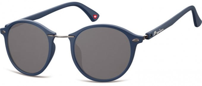 SFE-9908 Sunglasses in Blue/Smoke