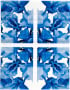 Ted Baker Lens Cloth Flower Quarters