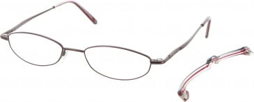 Jigsaw JIG194 Glasses in Black/Red