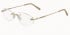 JAEGER 228 Designer Prescription Glasses in Gold/Brown