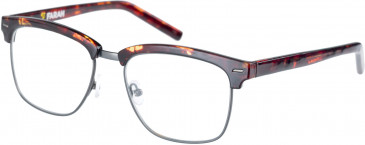 Farah FHO-1010 Glasses in Matte Tortoiseshell/Gunmetal