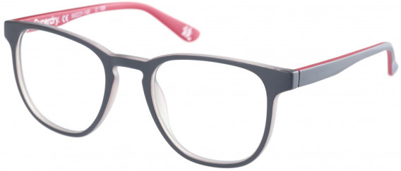 Superdry SDO-UNI Glasses in Matte Grey/Burgundy