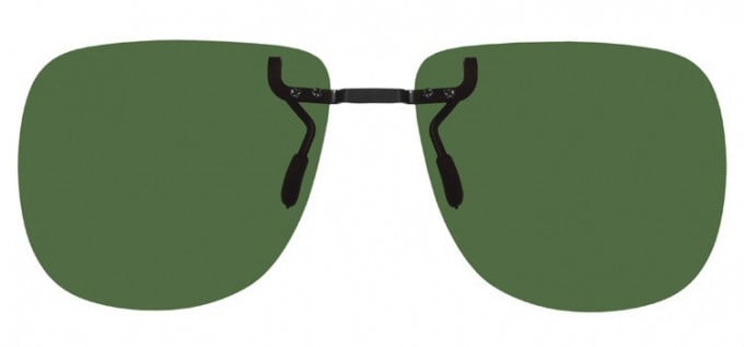 Clip-on Sunglasses Green