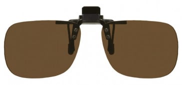 Clip-on Sunglasses Brown