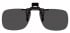 Polarised Clip-on Sunglasses Grey