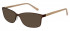L.K.Bennett LKB003 Sunglasses in Brown