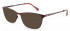 L.K.Bennett LKB008 Sunglasses in Red