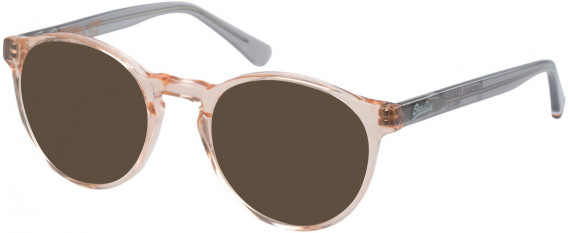 Superdry SDO-GORO Sunglasses in Gloss Pink Glitter