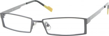 Jai Kudo Canary Wharf Glasses in Gunmetal