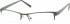 Jai Kudo 521 Glasses in Gunmetal Green
