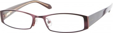 Jai Kudo 528 Glasses in Burgundy