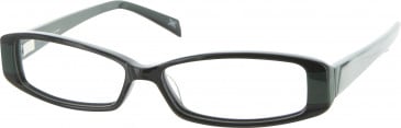 Jai Kudo Ladbroke Grove Glasses in Black/Green