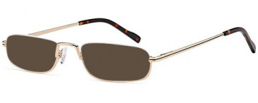 SFE-9979 CD7135 sunglasses in Gold