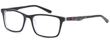 Justice League JL 2003 glasses in Black/Blue