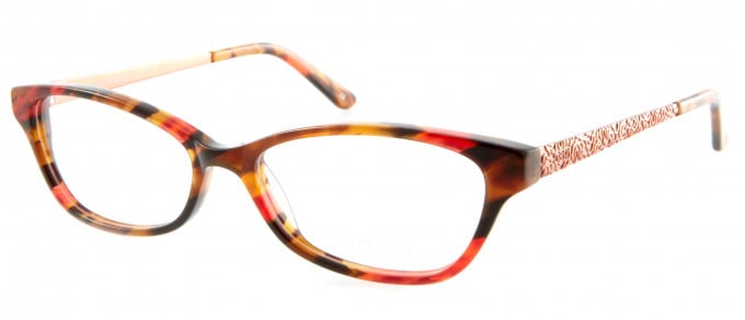 Oasis Calatheas glasses in Red/Stripe