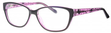 Visage VI4549 glasses in Black/Purple