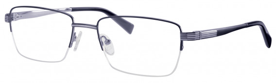 Ferucci Titanium FE720 glasses in Gunmetal/Silver