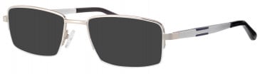 Ferucci FE2020 sunglasses in Silver/Blue