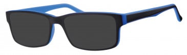 Visage VI4534 sunglasses in Black/Blue