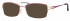 Ferucci Titanium FE707 sunglasses in Purple/Gold