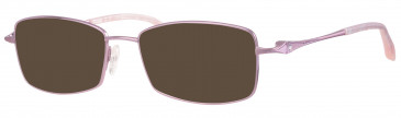Ferucci Titanium FE708 sunglasses in Pink