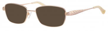 Ferucci Titanium FE709 sunglasses in Gold