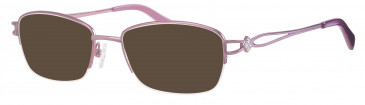 Ferucci Titanium FE710 sunglasses in Lilac
