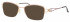 Ferucci Titanium FE717 sunglasses in Brown/Gold