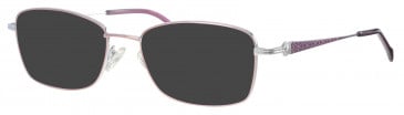 Ferucci Titanium FE718 sunglasses in Purple/Silver