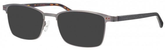 Synergy SYN6011 sunglasses in Gunmetal/Brown