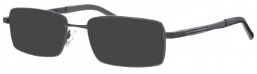 Visage VI4555 sunglasses in Dark Gunmetal
